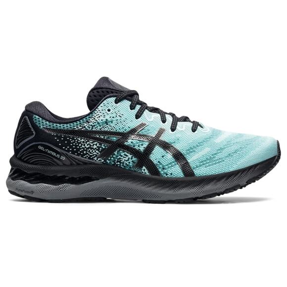 Asics Gel Nimbus 23 Mens Running Shoes Clear Blue/Gunmetal Size 13.5 M main image 8